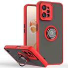 For Realme C31 Q Shadow 1 Series TPU and PC Phone Case(Red) - 1