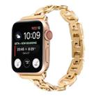 Steel Watch Band For Apple Watch Ultra 49mm / Series 8&7 45mm / SE 2&6&SE&5&4 44mm / 3&2&1 42mm(Gold) - 1