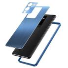 For vivo S15 Pro Brushed Texture Shockproof Phone Case(Black) - 4