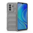 For Huawei Enjoy 50 4G / Nova Y70 Magic Shield TPU + Flannel Phone Case(Grey) - 1