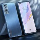 For Huawei nova 7 Pro 5G Brushed Texture Shockproof Phone Case(Navy Blue) - 1