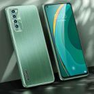 For Huawei nova 7 5G Brushed Texture Shockproof Phone Case(Matcha Green) - 1