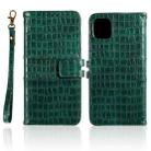 For iPhone 14 Pro Max Crocodile Texture Leather Phone Case (Green) - 1