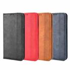 For Nokia C200 Magnetic Buckle Retro Texture Leather Phone Case(Black) - 6