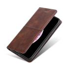 For Xiaomi 12S Ultra Cow Texture Magnetic Horizontal Flip Leather Phone Case(Dark Brown) - 3