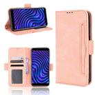 For BLU C5 Max 2022 Skin Feel Calf Texture Card Slots Leather Phone Case(Pink) - 1