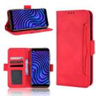For BLU C5 Max 2022 Skin Feel Calf Texture Card Slots Leather Phone Case(Red) - 1