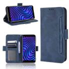 For BLU C5 Max 2022 Skin Feel Calf Texture Card Slots Leather Phone Case(Blue) - 1