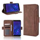 For BLU C5 Max 2022 Skin Feel Calf Texture Card Slots Leather Phone Case(Brown) - 1