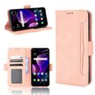 For TCL 30Z Skin Feel Calf Texture Card Slots Leather Phone Case(Pink) - 1