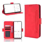 For TONE E22 Skin Feel Calf Texture Card Slots Leather Phone Case(Red) - 1