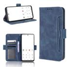 For TONE E22 Skin Feel Calf Texture Card Slots Leather Phone Case(Blue) - 1