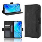 For Huawei nova Y70 / nova Y70 Plus Skin Feel Calf Texture Card Slots Leather Phone Case(Black) - 1