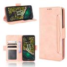 For Nokia C100 Skin Feel Calf Texture Card Slots Leather Phone Case(Pink) - 1