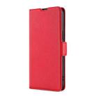 For Alcatel 1B 2022 Ultra-thin Voltage Side Buckle Horizontal Flip Leather Phone Case(Red) - 2