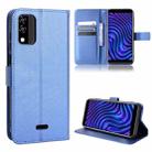 For BLU C5 Max 2022 Diamond Texture Leather Phone Case(Blue) - 1