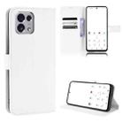 For TONE E22 Diamond Texture Leather Phone Case(White) - 1