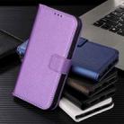 For Huawei nova Y70 / nova Y70 Plus Diamond Texture Leather Phone Case(Purple) - 6