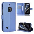 For Oukitel WP12 / WP12 Pro Diamond Texture Leather Phone Case(Blue) - 1