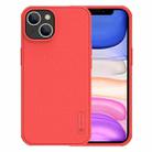 For iPhone 14 Plus NILLKIN Frosted Shield Pro PC + TPU Phone Case (Red) - 1