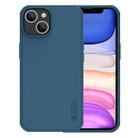 For iPhone 14 Plus NILLKIN Frosted Shield Pro PC + TPU Phone Case (Blue) - 1