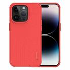 For iPhone 14 Pro NILLKIN Frosted Shield Pro PC + TPU Phone Case(Red) - 1