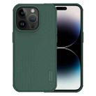 For iPhone 14 Pro NILLKIN Frosted Shield Pro PC + TPU Phone Case(Green) - 1