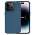 For iPhone 14 Pro Max NILLKIN Frosted Shield Pro PC + TPU Phone Case (Blue) - 1