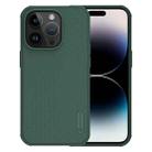 For iPhone 14 Pro Max NILLKIN Frosted Shield Pro PC + TPU Phone Case (Green) - 1