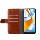 For alcatel 1B 2022 Geometric Stitching Horizontal Flip Leather Phone Case(Light Brown) - 3