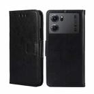 For OPPO K10 5G Crystal Texture Leather Phone Case(Black) - 1