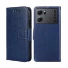 For OPPO K10 5G Crystal Texture Leather Phone Case(Royal Blue) - 1