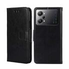 For OPPO K10 Pro 5G Crystal Texture Leather Phone Case(Black) - 1