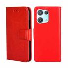 For OPPO Reno8 Pro 5G Crystal Texture Leather Phone Case(Red) - 1