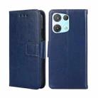 For OPPO Reno8 Pro 5G Crystal Texture Leather Phone Case(Royal Blue) - 1