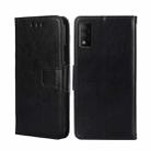 For TCL 30T/T603DL Crystal Texture Leather Phone Case(Black) - 1