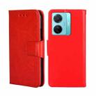 For vivo S15E 5G/T1 Snapdragon 778G Crystal Texture Leather Phone Case(Red) - 1