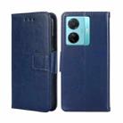 For vivo S15E 5G/T1 Snapdragon 778G Crystal Texture Leather Phone Case(Royal Blue) - 1