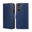 For Huawei Nova 10 Pro Crystal Texture Leather Phone Case(Royal Blue) - 1