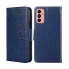 For Samsung Galaxy M13 Crystal Texture Leather Phone Case(Royal Blue) - 1