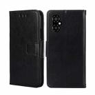 For Xiaomi Poco M4 5G Crystal Texture Leather Phone Case(Black) - 1