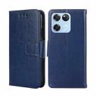 For OnePlus Ace Racing Crystal Texture Leather Phone Case(Royal Blue) - 1