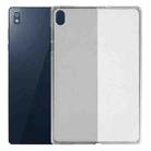 For Lenovo Tab 6 10.3 5G 2021 / A101LV TPU Tablet Case(Frosted Clear) - 1