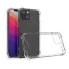 For iPhone 13 Four-corner Airbag Anti-fall Phone Case(Transparent) - 1