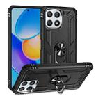 For Honor Play6T Pro / X8 / X30i Shockproof TPU + PC Phone Case with 360 Degree Rotating Holder(Black) - 1