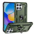 For Honor Play6T Pro / X8 / X30i Shockproof TPU + PC Phone Case with 360 Degree Rotating Holder(Army Green) - 1