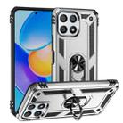 For Honor Play6T Pro / X8 / X30i Shockproof TPU + PC Phone Case with 360 Degree Rotating Holder(Silver) - 1
