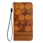For Xiaomi Redmi Note 11 Pro 5G / 4G Global 2022 / Note 11 Pro+ India Football Texture Magnetic Leather Flip Phone Case(Khaki) - 2
