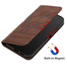 For Xiaomi Redmi Note 11 Pro 5G / 4G Global 2022 / Note 11 Pro+ India Football Texture Magnetic Leather Flip Phone Case(Brown) - 6