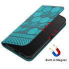 For Xiaomi Redmi Note 11 Pro 5G / 4G Global 2022 / Note 11 Pro+ India Football Texture Magnetic Leather Flip Phone Case(Light Blue) - 6